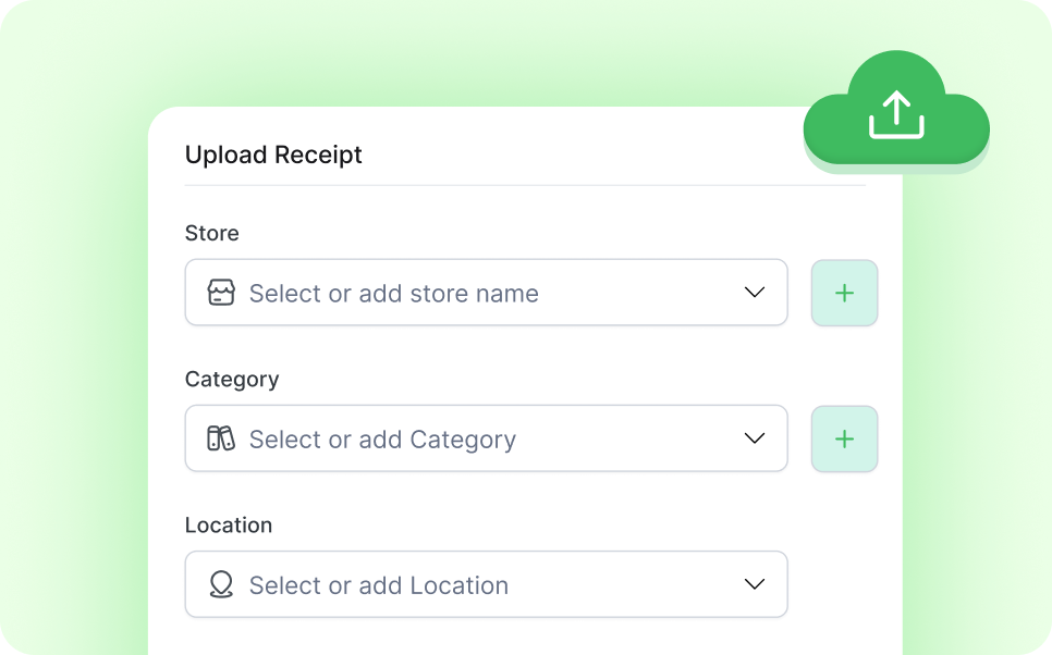 Upload Receipt